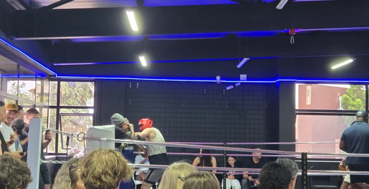 White collar event at Ringside fitness Gym